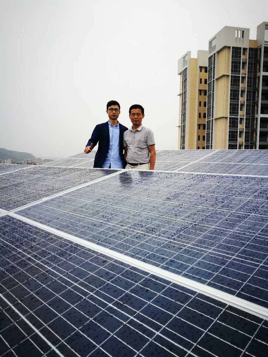 廣東省東莞市企石鎮16.2KW太陽能并網發電項目